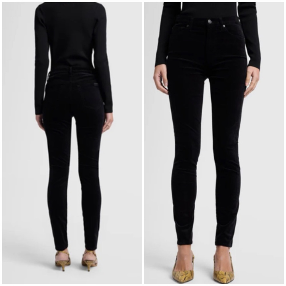 7 for all mankind the high waisted skinny jeans